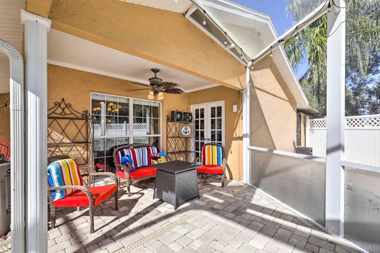 Cozy Home In Heart Of Tampa With Lanai And Pool! エクステリア 写真