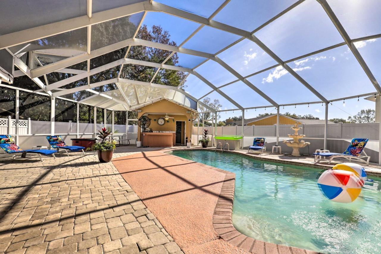 Cozy Home In Heart Of Tampa With Lanai And Pool! エクステリア 写真